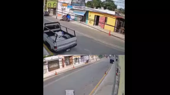 El suceso movilizó a policías y paramédicos que arribaron al sitio para darle los primeros auxilios a la pasajera El suceso movilizó a policías y paramédicos que arribaron al sitio para darle los primeros auxilios a la pasajera