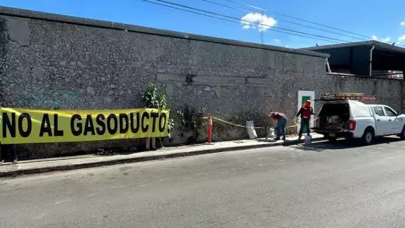 En sus redes sociales, los habitantes de la zona publicaron “la evidencia de esta violación”
