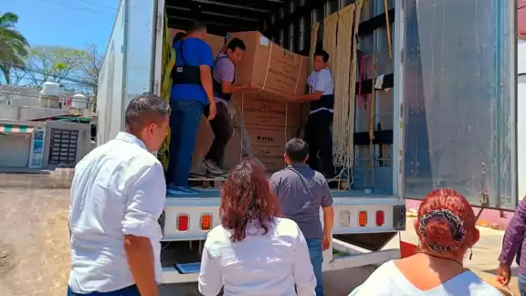 Forma parte del Programa Nacional de Distribución de la Documentación y Materiales Electorales