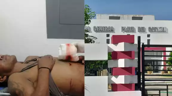 El agresor huyó y los policía no lograron ubicarlo El agresor huyó y los policía no lograron ubicarlo