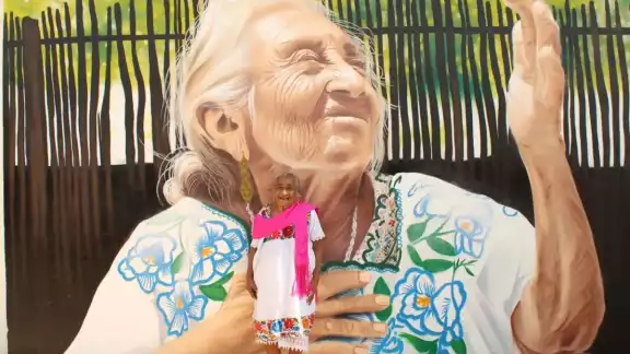 Bacila Tzec Uc es la última partera tradicional con vida en Yucatán