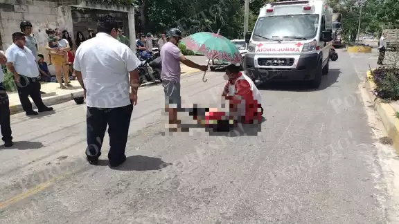 Los hechos se registraron en la avenida Constituyentes por la calle 53 de la colonia Constituyentes Los hechos se registraron en la avenida Constituyentes por la calle 53 de la colonia Constituyentes