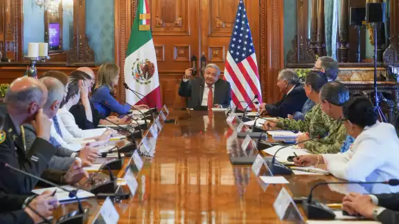 En las reuniones se encontraron funciones del gobierno de México y Estados Unidos En las reuniones se encontraron funciones del gobierno de México y Estados Unidos