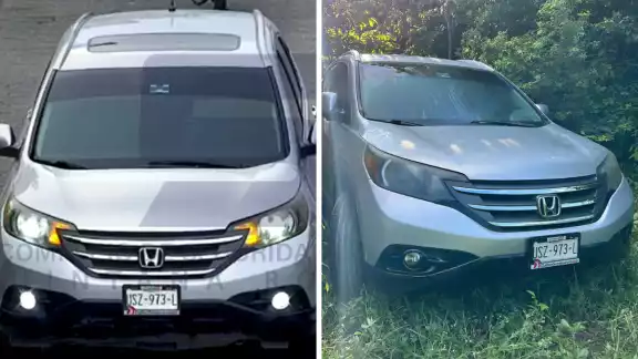 Una de las camionetas tenían reporte de robo desde el 10 de septiembre Una de las camionetas tenían reporte de robo desde el 10 de septiembre