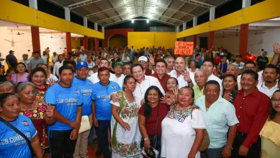 Uno de los temas más abordados en la asamblea fue el de la unidad, el trabajo en equipo y el compromiso de defender la 4T en Yucatán