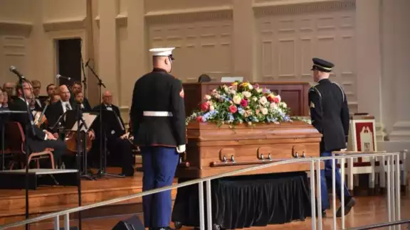 Este miércoles fue sepultada Rosalynn Carter, esposa del expresidente de los Estados UJnidos, Jimmy Carter. Este miércoles fue sepultada Rosalynn Carter, esposa del expresidente de los Estados UJnidos, Jimmy Carter.