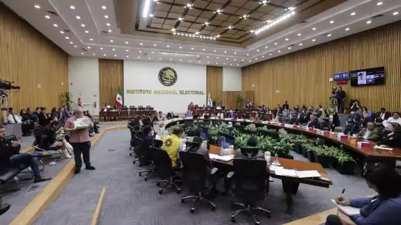 La Comisión Temporal de Debates del INE aprobó el anteproyecto para el formato del segundo debate de los candidatos presidenciales La Comisión Temporal de Debates del INE aprobó el anteproyecto para el formato del segundo debate de los candidatos presidenciales