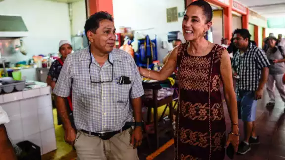 Claudia Sheinbaum vuelve a Quintana Roo a menos de un mes de su primera visita Claudia Sheinbaum vuelve a Quintana Roo a menos de un mes de su primera visita