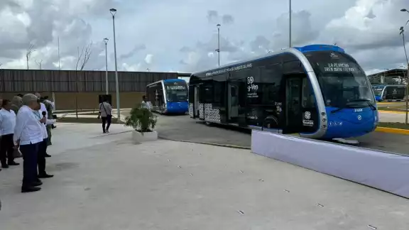 El IE-TRAM conectará Kanasín y Umán con Mérida y más de 137 colonias El IE-TRAM conectará Kanasín y Umán con Mérida y más de 137 colonias