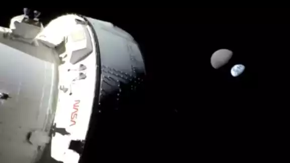 La Cápsula Orión recabó información del espacio La Cápsula Orión recabó información del espacio