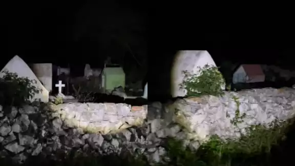 El cementerio de encuentra en una ex hacienda de Yucatán El cementerio de encuentra en una ex hacienda de Yucatán