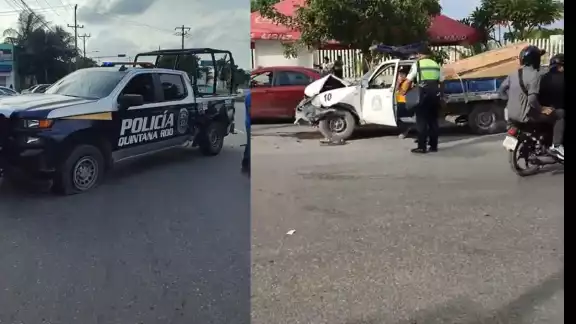 La patrulla al parecer se paso el alto La patrulla al parecer se paso el alto