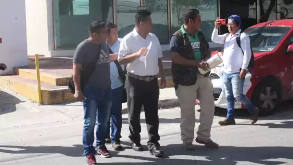 Alberto Lozada Miranda fue asegurado frente a la Fiscalía General del Estado en Campeche Alberto Lozada Miranda fue asegurado frente a la Fiscalía General del Estado en Campeche