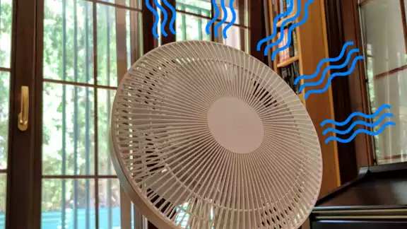El ventilador ayuda mucho para la ola de calor que hay en Yucatán