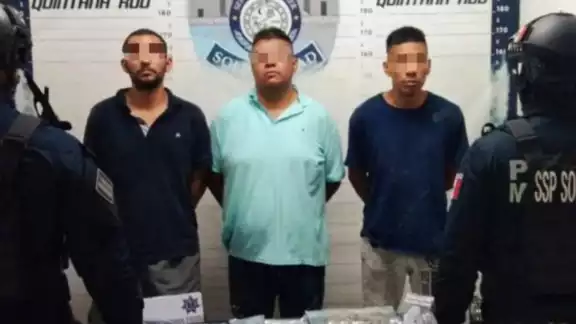 Los detenidos son originarios de CDMX, Estado de México y Tamaulipas Los detenidos son originarios de CDMX, Estado de México y Tamaulipas