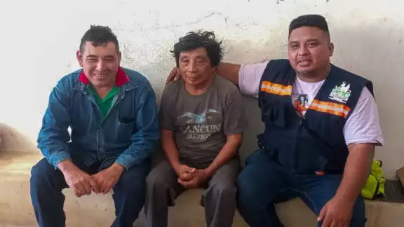 El abuelito caminó desde Peto hasta Chacsinkín tras perderse en el monte El abuelito caminó desde Peto hasta Chacsinkín tras perderse en el monte