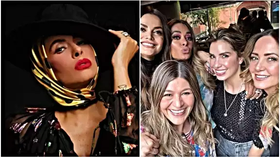 La tapatía se burló de los comentarios de su compañera y amiga. Foto: Instagram Galilea Montijo y Andrea Legarreta