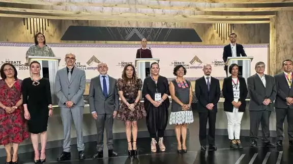 Este domingo se llevó a cabo el segundo debate entre los tres personajes que buscan ser el sucesor del presidente Andrés Manuel López Obrador Este domingo se llevó a cabo el segundo debate entre los tres personajes que buscan ser el sucesor del presidente Andrés Manuel López Obrador