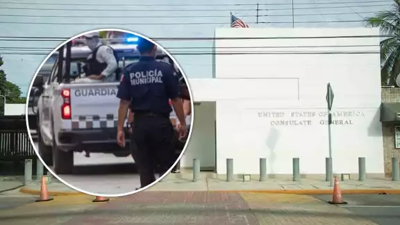 Autoridades cerraron la calle 60 por el simulacro en el Consulado