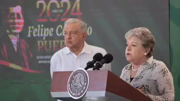 Alicia Bárcena se mostró en contra de la Ley SB4 Alicia Bárcena se mostró en contra de la Ley SB4