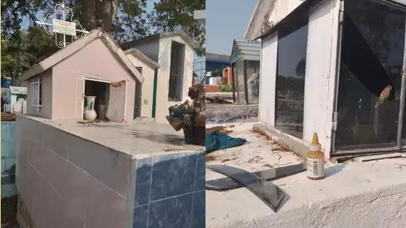 Se llevaron puertas de herrería para vender como chatarra Se llevaron puertas de herrería para vender como chatarra