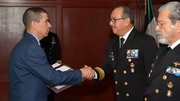 El Contralmirante José Ramón Rivera Parga asumió el cargo de Director General del Aeropuerto Internacional de la Ciudad de México