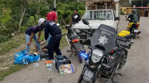 Al llegar, el socorrista lo valoró y solicitó respaldo de una unidad de emergencia