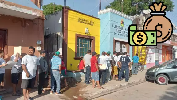 Lo empezarán a distribuir entre los 845 hacendados a partir del viernes 30. Según la autoridad ejidal, a cada productor le van corresponder 586 pesos Lo empezarán a distribuir entre los 845 hacendados a partir del viernes 30. Según la autoridad ejidal, a cada productor le van corresponder 586 pesos