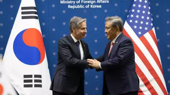 Antony Blinken, secretario de Estado de Estados Unidos, realiza una visita de trabajo a Corea del Sur Antony Blinken, secretario de Estado de Estados Unidos, realiza una visita de trabajo a Corea del Sur