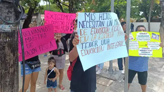 Desde el inicio del ciclo escolar no cuentan con maestro de educación física