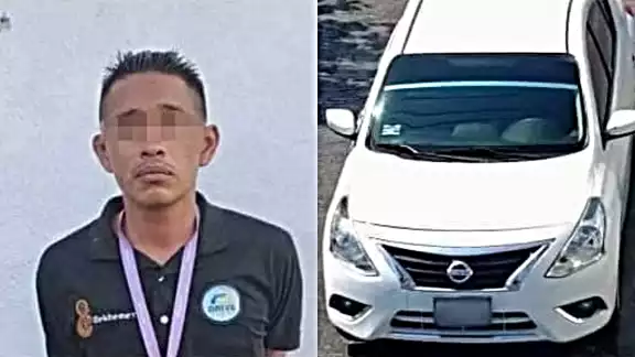 El hombre fue puesto a disposición de las autoridades de Quintana Roo El hombre fue puesto a disposición de las autoridades de Quintana Roo