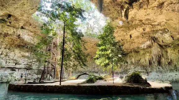El cenote Sac Aua se encuentra en el municipio de Valladolid