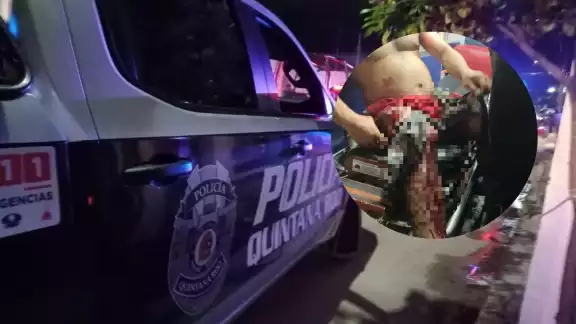 El hombre se encontraba bajo los efectos del alcohol o la droga