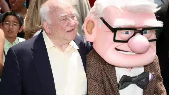 Asner dio la voz al personaje Carl Fredricksen, de la película ‘Up’. Foto: AFP