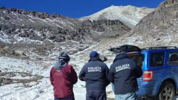 Los alpinistas obtuvieron refugio en Puebla Los alpinistas obtuvieron refugio en Puebla