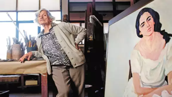 La pintora y artista María de Jesús de la Fuente Casas “María O’Higgins” falleció la noche del lunes