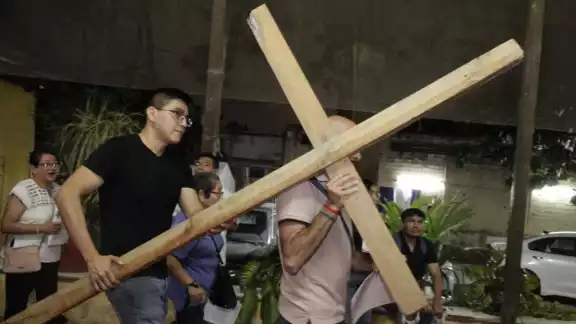 Así se vivió el Viacrucis por la inclusión Así se vivió el Viacrucis por la inclusión