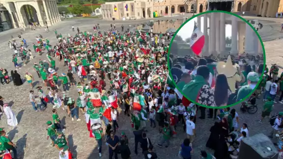 Son tradicionales los festejos de los aficionados mexicanos en los mundiales Son tradicionales los festejos de los aficionados mexicanos en los mundiales