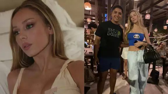 Ester Expósito se tomó fotografías con sus fans en Progreso, Yucatán