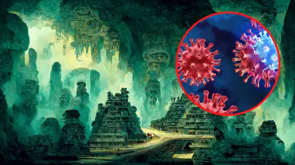 Se creía que los cenotes eran la entrada al Xibalbá o inframundo maya Se creía que los cenotes eran la entrada al Xibalbá o inframundo maya