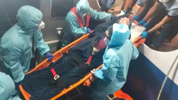 La persona de 58 años fue trasladada a un hospital en Cancún La persona de 58 años fue trasladada a un hospital en Cancún