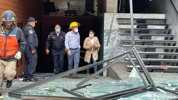 Ell C5 recomendó evitar la zona de la avenida Coyoacán y avenida Amores, debido a que los servicios de emergencia continúan trabajando en el flamazo acumulado por el gas