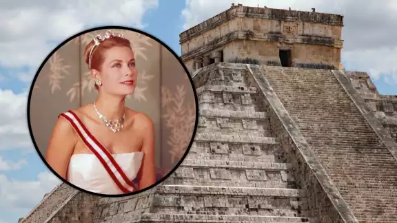 La Princesa Grace de Mónaco visitó Yucatán hace más de 50 años La Princesa Grace de Mónaco visitó Yucatán hace más de 50 años