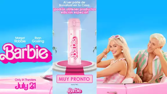 Barbie tendrá un termo especial de Bonafont. Foto: especial