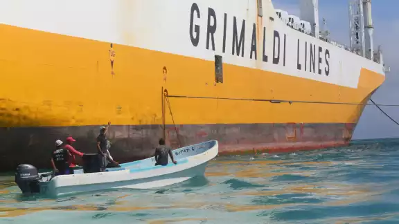Buzos de la Profepa realizaron varias inmersiones en el Arrecife Madagascar para analizar la zona