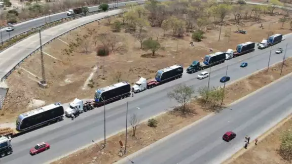 Siete unidades serán para la ruta La Plancha-Umán Siete unidades serán para la ruta La Plancha-Umán