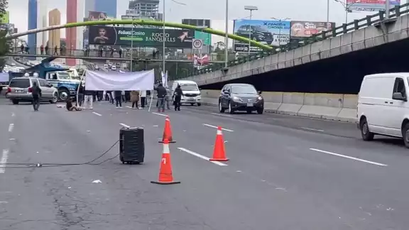 La recomendación a conductores es tomar otra vía para llegar al Centro de la CDMX La recomendación a conductores es tomar otra vía para llegar al Centro de la CDMX