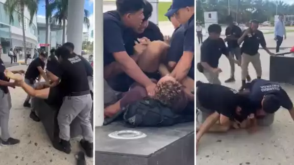 La seguridad privada de Plaza las Américas en Cancún fue objeto de críticas La seguridad privada de Plaza las Américas en Cancún fue objeto de críticas