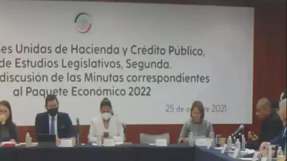 Las comisiones unidas de Hacienda y Crédito Público y de Estudios Legislativos Segunda del Senado de la República aprobaron las minutas del Paquete Económico 2022