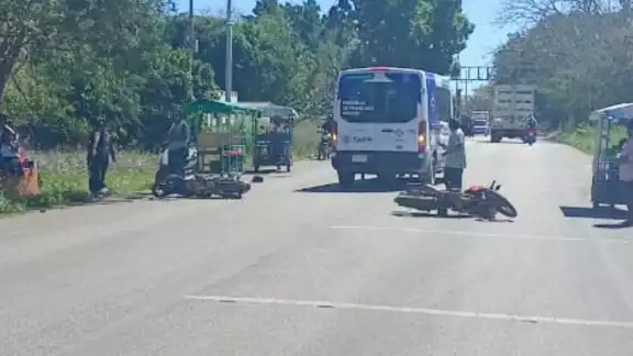 Ambos involucrados fueron llevados a la Comandancia